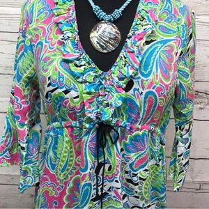 Super Cute Tunic Dress / Swimsuit Coverup